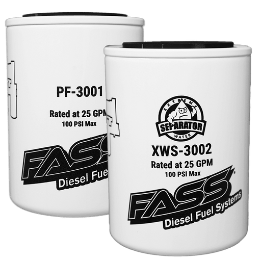 FASS Fuel Systems Extreme Water Separator Filter (XWS3002) - FASS Fuel Systems
