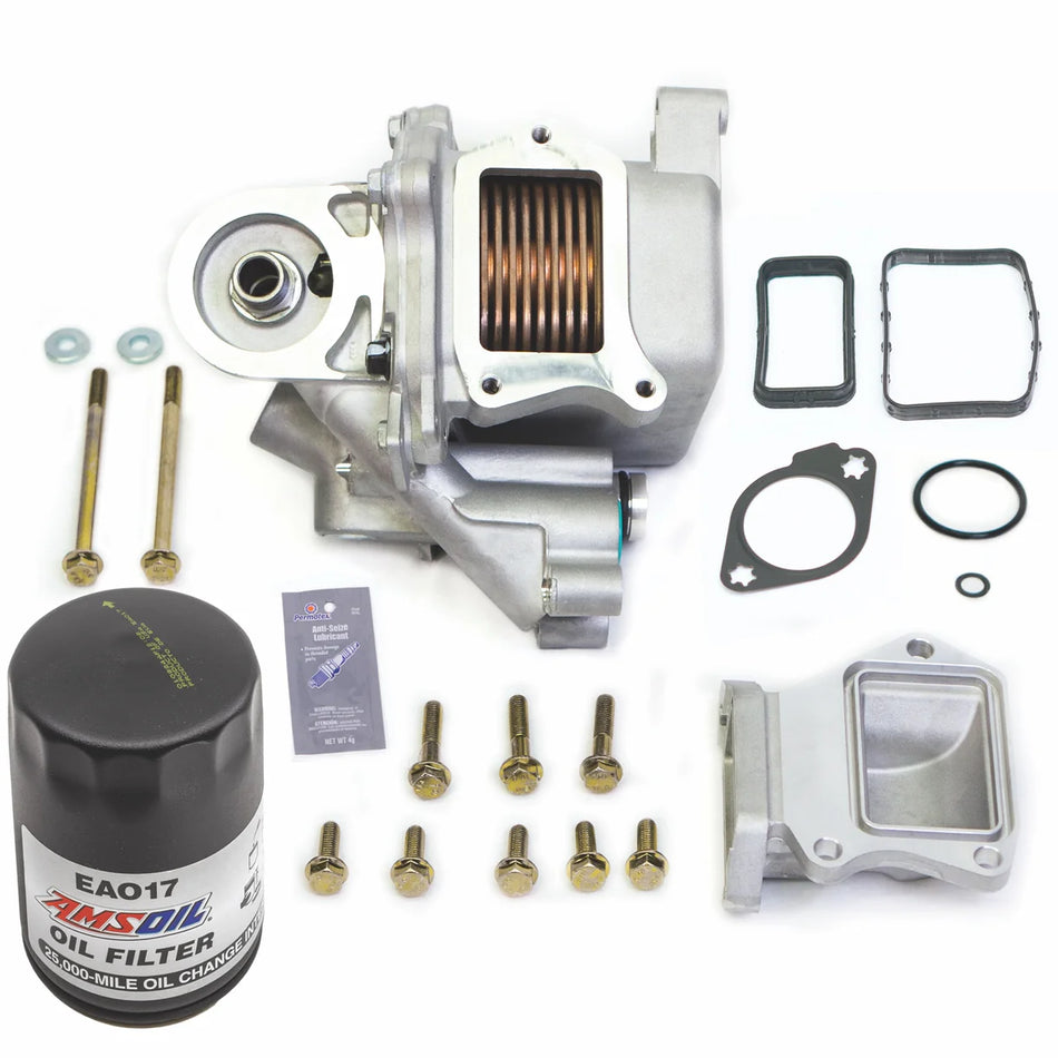 2001-2007 & 2011-2019 Duramax 6.6L Banks Oil Cooler Upgrade Kit (13252)