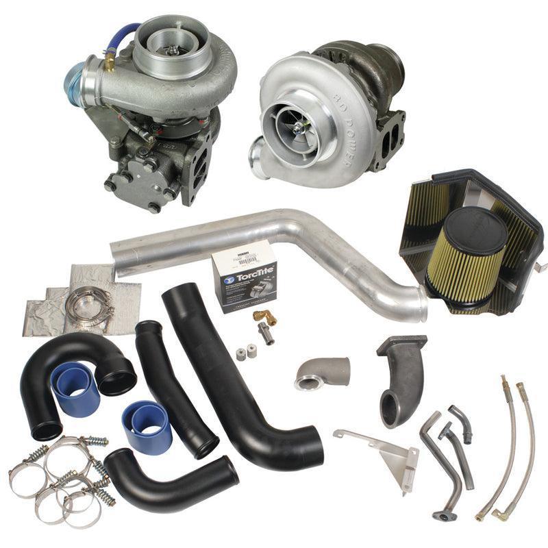 1998.5-2002 Cummins 5.9L BD Diesel Super B Twin Turbo Kit W/ FMW Billet Wheel (1045320) - BD Diesel