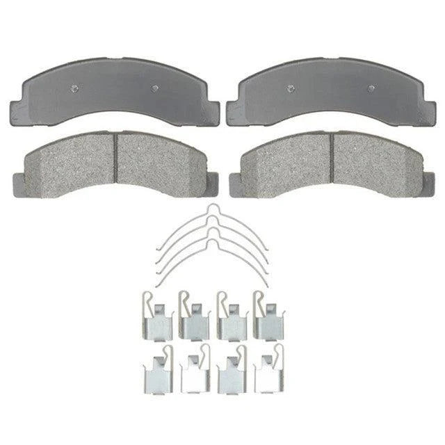 1999-2004 Powerstroke 7.3L/6.0L ACDelco Semi-Metallic Front Disc Brake Pad (ACD17D824MH)