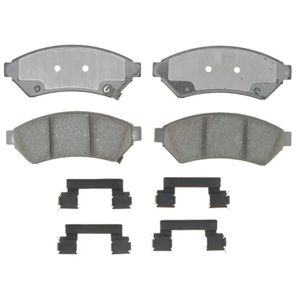 1999-2005 Powerstroke 7.3L/6.0L ACDelco Ceramic Rear Brake Pads (ACD17D757CHF1)