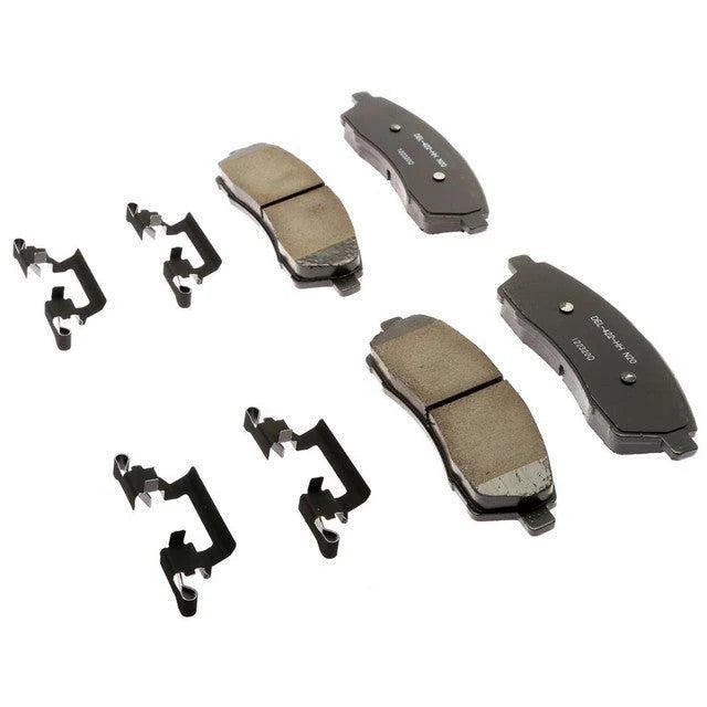 1999-2005 Powerstroke 7.3L/6.0L ACDelco Pro Ceramic Rear Brake Pads (ACD17D757CHF2)