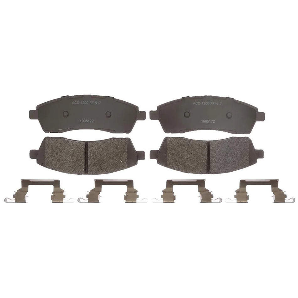 1999-2005 Powerstroke 7.3L/6.0L ACDelco Rear Brake Pads (ACD14D757MH)