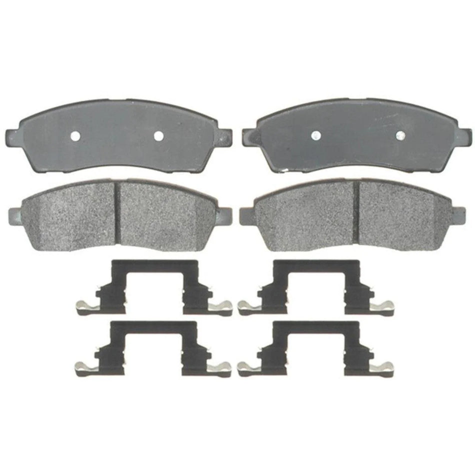 1999-2005 Powerstroke 7.3L/6.0L ACDelco Semi-Metallic Rear Brake Pads (ACD17D757MH)