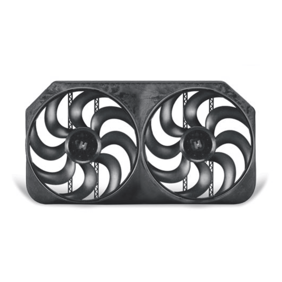 2001-2005 Duramax LB7 Direct-fit Dual Electric Fan System (104703) - Flex-A-Lite