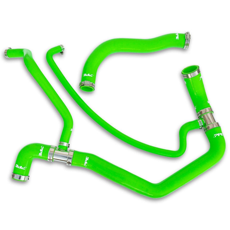 2001-2005 Duramax LB7 Performance Silicone Upper & Lower Coolant Hose Kit (119020100) - Pacific Performance Engineering