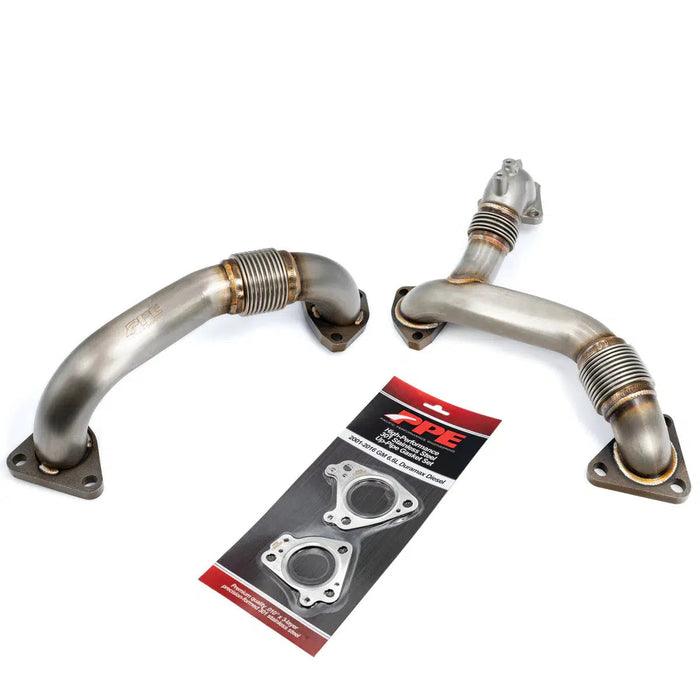 2001-2024 Duramax OEM Length Replacement High Flow Up-Pipes (116120000) - Pacific Performance Engineering
