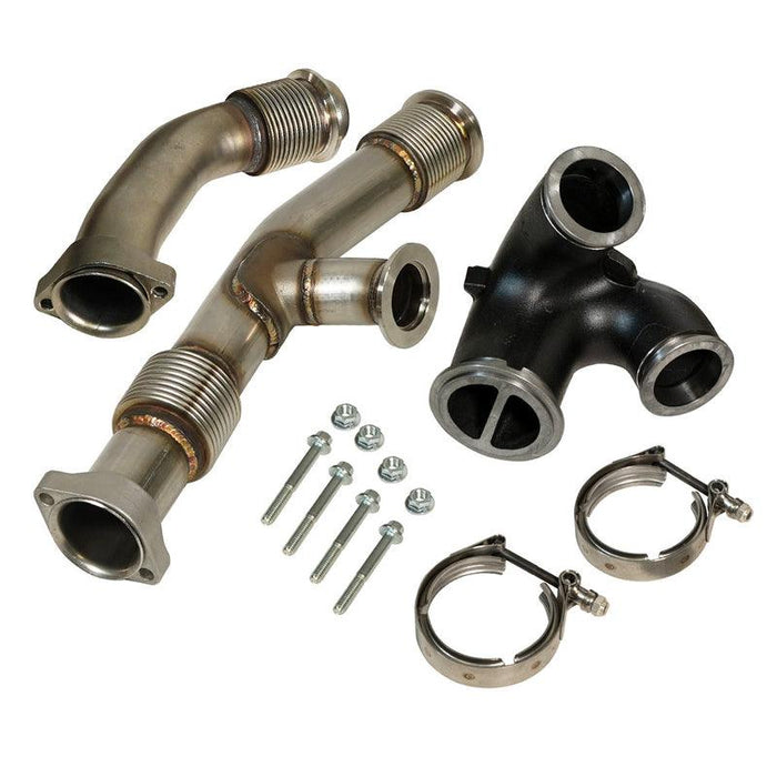 2003-2004.5 Powerstroke 6.0L Up-Pipes Kit w/ EGR Connector (1043917) - BD Diesel