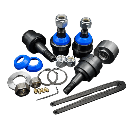 2003-2009 Cummins 5.9L/6.7L Set of 4 Upper and Lower Ball Joint Kit (7467-7460-KIT) - EMF Ball Joints