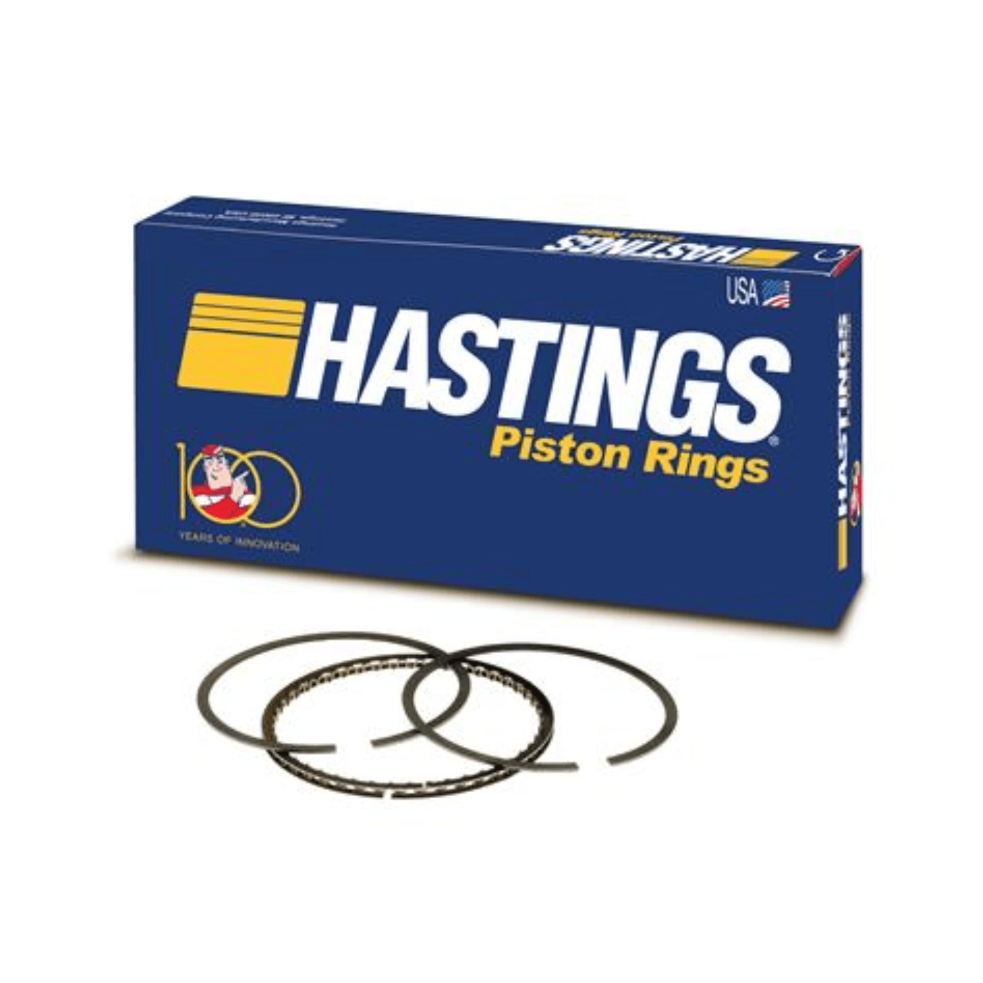 Hastings Piston Ring Set STD Size For Ford 6.4L Powerstroke Diesel V8 2008-2010