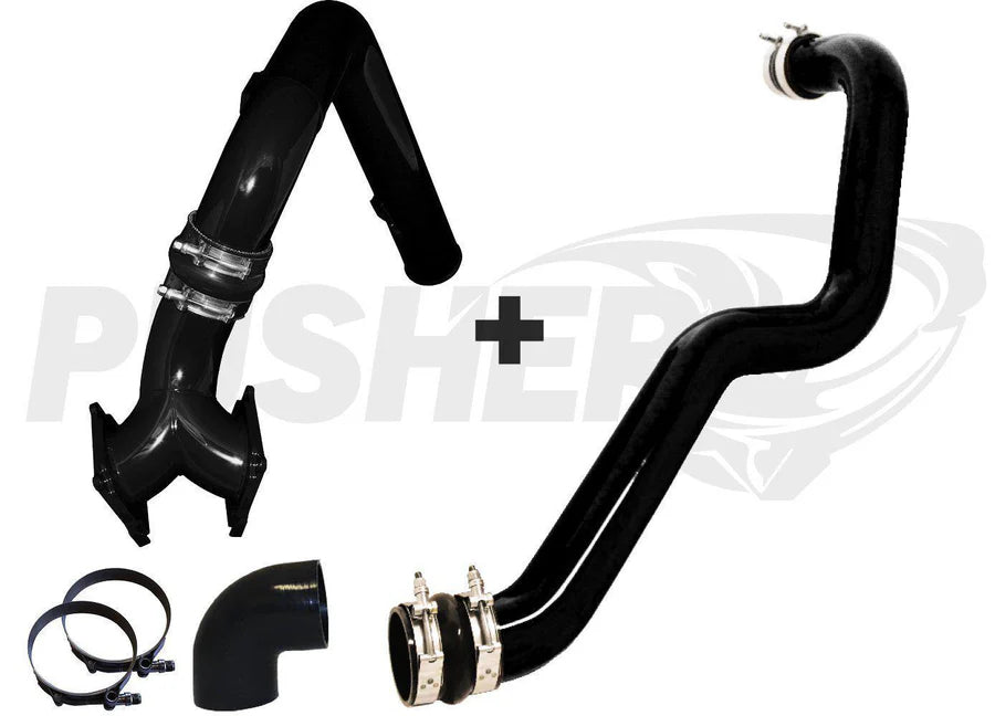 2004.5-2005 Duramax LLY Pusher SuperMax Intake System w/ HD Driver-side Charge Tube (PGD0405SKT)