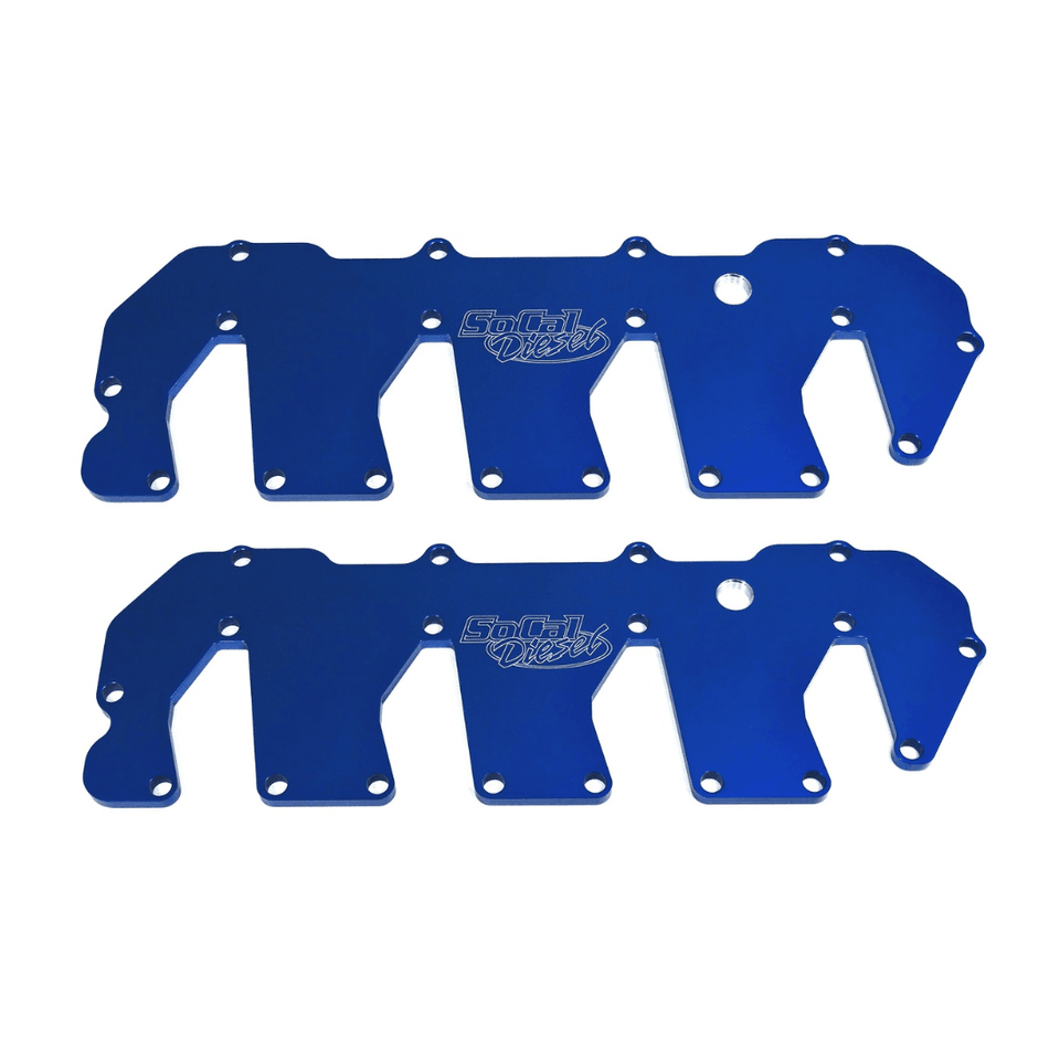 2005-2010 Duramax LLY/LBZ/LMM SoCal Billet Aluminum Upper Valve Cover - SoCal Diesel