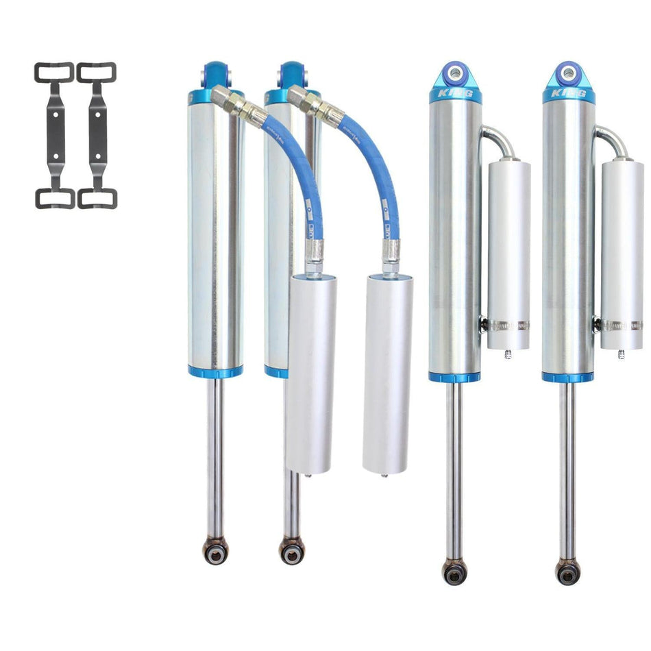 2005-2016 Powerstroke Dominator Shock Package w/ 2.5" Lift (CS-FD30SPKG-LVL-05)