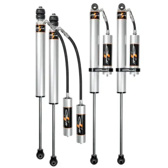 2005-2024 Powerstroke Carli-Tuned 2.0 RR Shock Package w/ 4.5-5.5" Lift (AS-F45SPKG-CS20RR-A)
