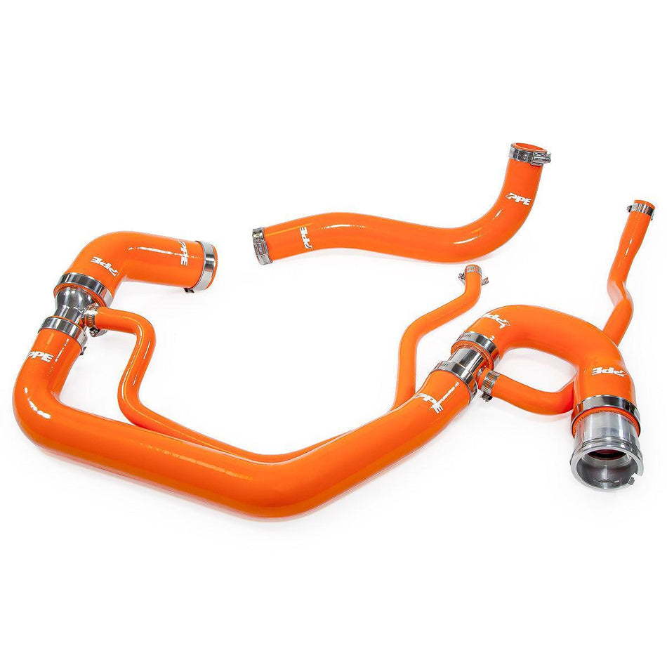 2006-2010 Duramax LLY/LBZ/LMM Performance Silicone Upper & Lower Coolant Hose Kit (119020200) - Pacific Performance Engineering