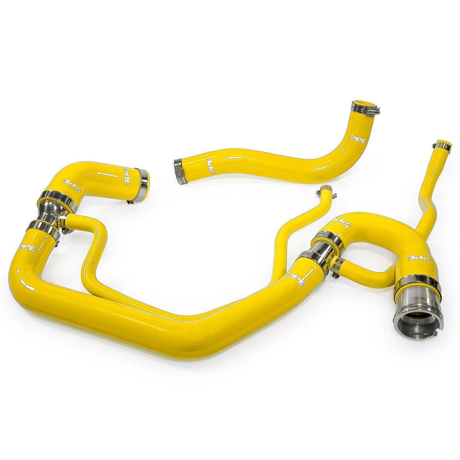 2006-2010 Duramax LLY/LBZ/LMM Performance Silicone Upper & Lower Coolant Hose Kit (119020200) - Pacific Performance Engineering