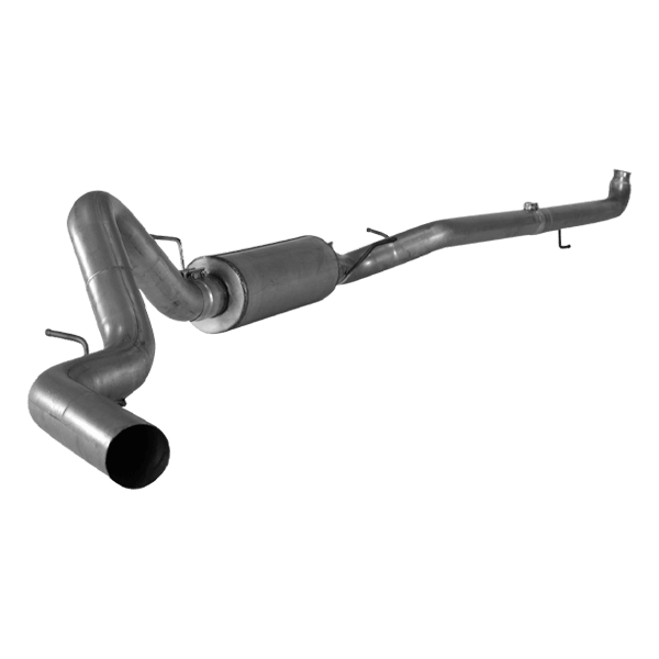 2007.5-2010 Duramax 4" Downpipe Back Exhaust w/ Muffler (431010) - Mel's Manufacturing