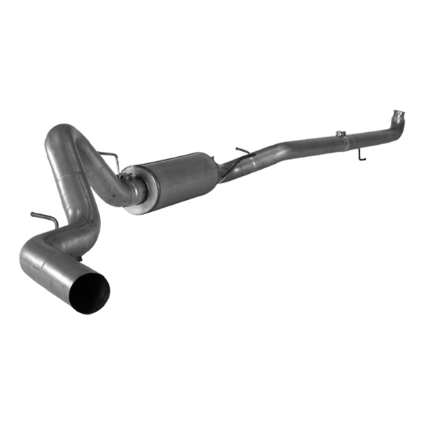 2007.5-2010 Duramax LMM 5" Downpipe Back Exhaust w/ Muffler (531001) - Mel's Manufacturing