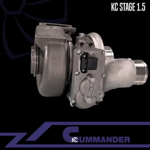 2007.5-2012 Cummins 6.7L KC Cummander Stage 1.5 Turbocharger (302295) - KC Turbos