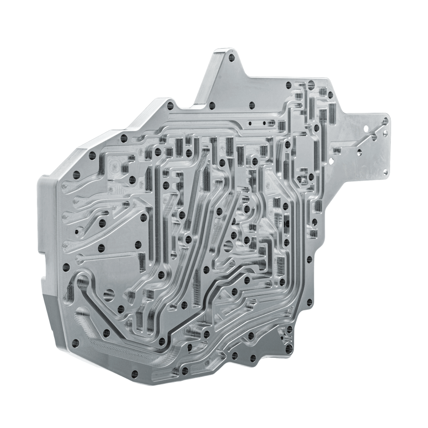 2007.5-2019 Cummins 6.7L 68RFE RevMax ZeroFlex Billet Channel Plate V2.0 (68RFE-323B) - RevMax