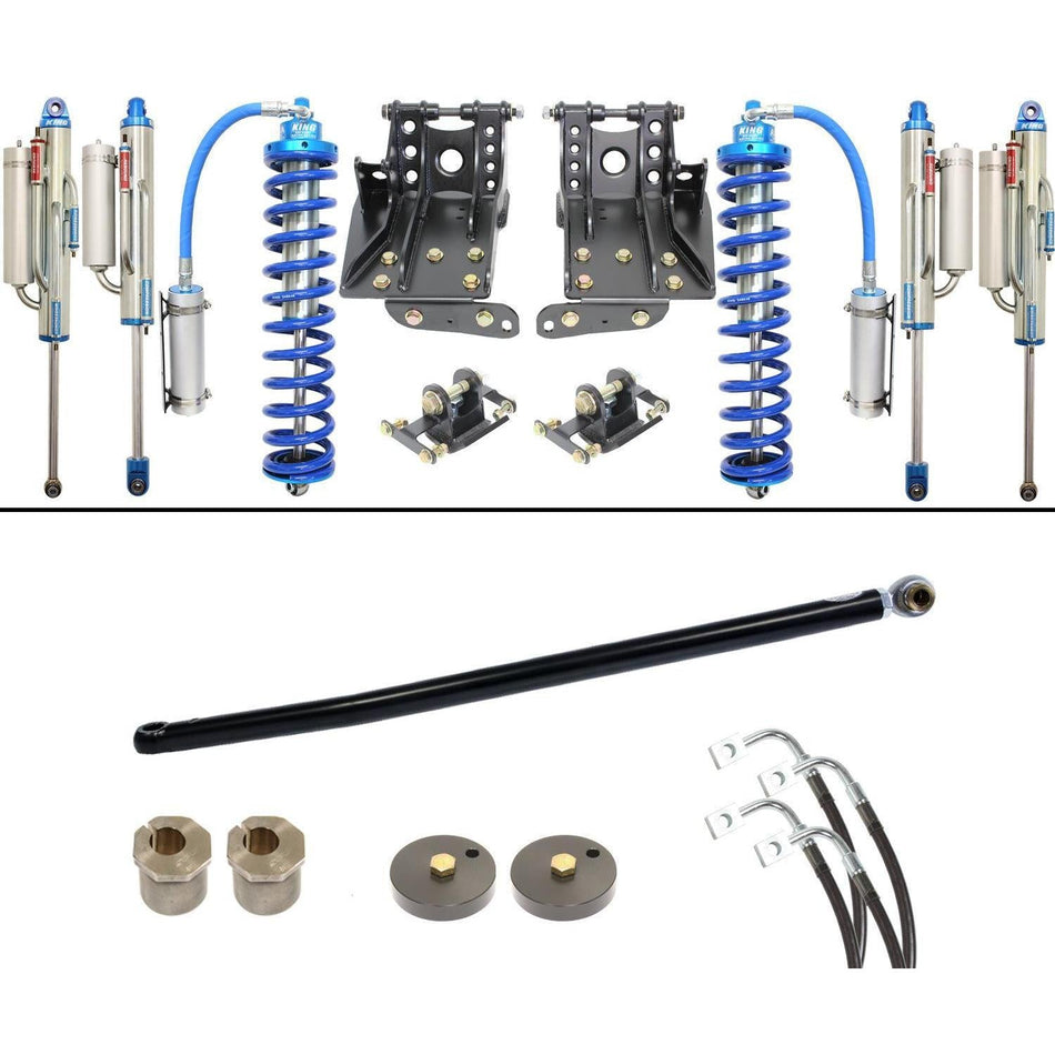 2008-2010 Powerstroke King Coilover Bypass 2.5-3.5" Lift Kit (CS-FLVL-CO25-BYP-08)