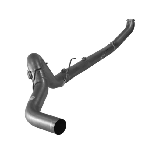 2010-2012 Cummins 6.7L 4" Stainless Steel Turbo Back Race Exhaust System No Muffler (FLO-SS1849) - Mel's Manufacturing