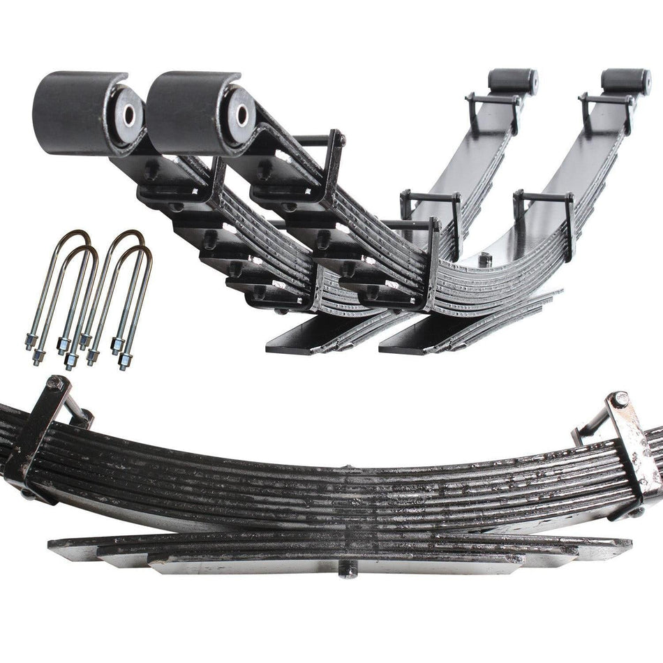 2010-2013 Cummins Progressive Leaf Spring Kit w/ 4" Lift (CS-DFSP-6-10-D)