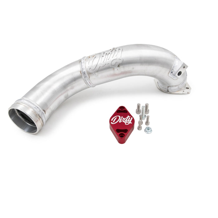 DIRTY JOINT PE2 「C SIDE SMOKERZ」 LP DLiP 2011-2016 Duramax LML Dirty Diesel Cold Side Crossover Pipe (LML