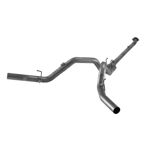 2011-2019 Powerstroke 6.7L 4" Downpipe Back Dual Exhaust (FLO-753NB / 421005) - Mel's Manufacturing