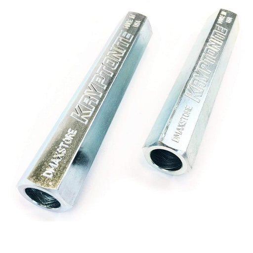 2011-2022 Duramax LML/L5P Kryptonite Solid Steel Zinc Plated Tie Rod Sleeves (KRSLV11) - Kryptonite