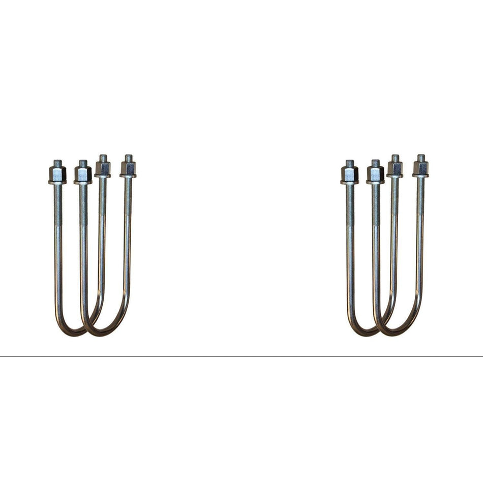 2019-2024 Cummins 6.7L Carli 4.25" Rear Axle U-Bolts (CS-DUBK-19-425)