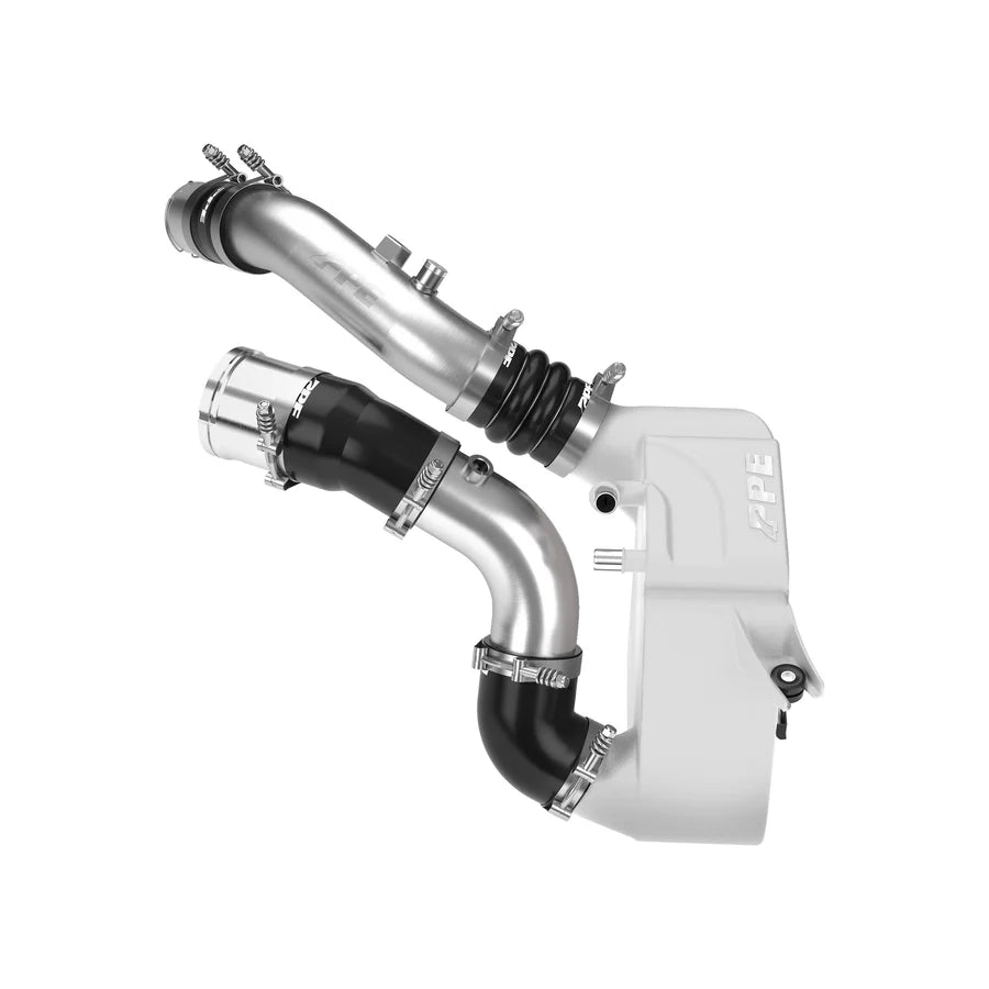 2011-2026 Powerstroke 6.7L Air-to-Water Intercooler w/ Brushed Charge Pipes (3150452XX)