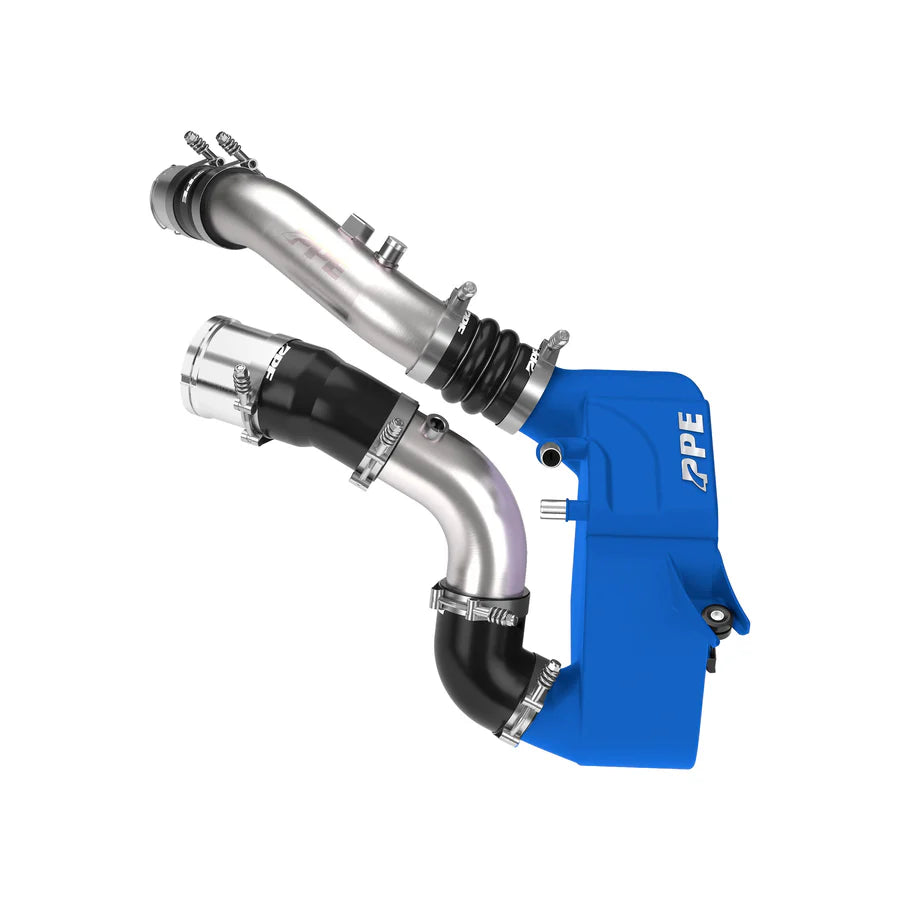 2011-2026 Powerstroke 6.7L Air-to-Water Intercooler w/ Brushed Charge Pipes (3150452XX)