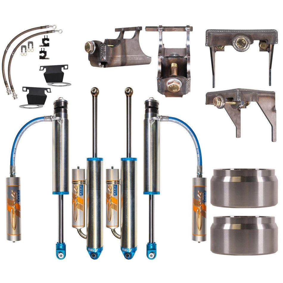 2013-2023 Cummins Dominator Piggback Shock Package w/ 3.25” Lift (CS-DD30SPKG-13-D)