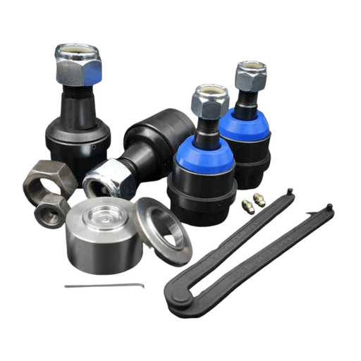 2013.5-2022 Cummins 6.7L Set of 4 Oversized Lower and Upper Ball Joint Kit - EMF Ball Joints