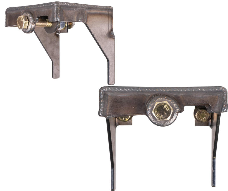 2014-2024 Cummins Weld-In Rear Upper Shock Mounts w/ E-Brake Relocation Bracket (CS-DUSM-14-R)