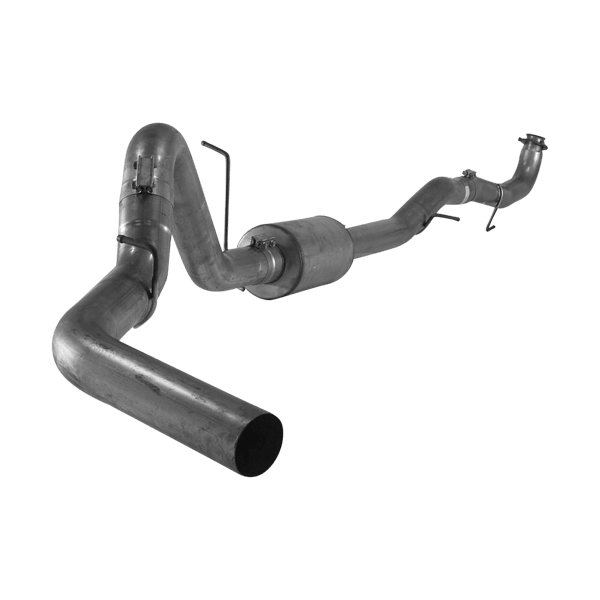 2015.5-2016 Duramax LML 4" Downpipe Back Exhaust w/ Muffler (431018) - Mel's Manufacturing