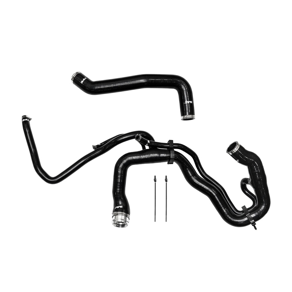 2017-2019 Duramax L5P PPE Upper & Lower Silicone Radiator Hose Kit (119020400)