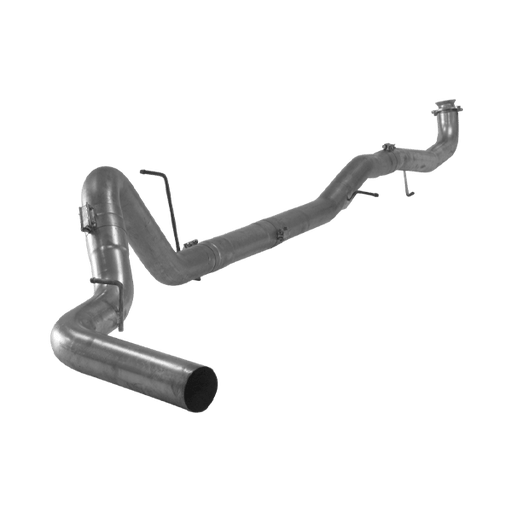 2017-2019 Duramax L5P 4" Downpipe Back Exhaust No Muffler (431022) - Mel's Manufacturing