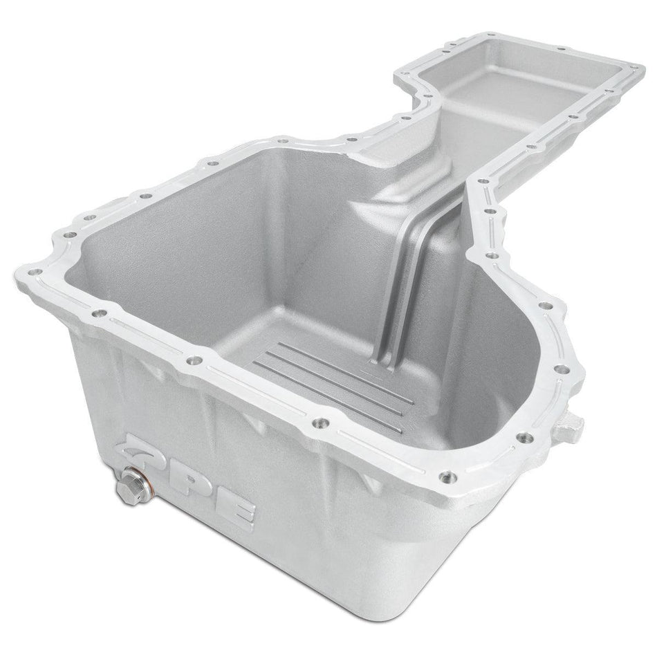 2017-2019 Duramax L5P Deep-Capacity Raw Cast Aluminum Oil Pan (114053000) - Pacific Performance Engineering