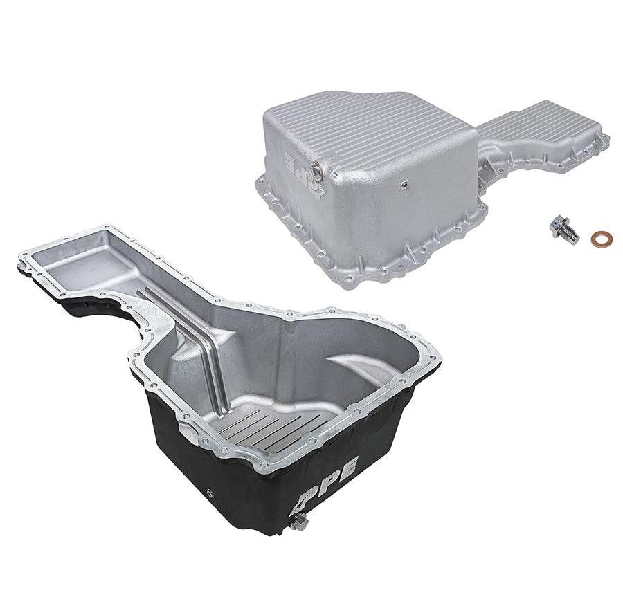 2017-2019 Duramax L5P HD Deep-Capacity Cast Aluminum Oil Pan (114053020) - Pacific Performance Engineering