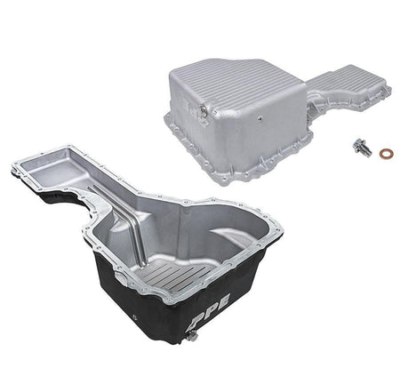 2017-2019 Duramax L5P HD Deep-Capacity Cast Aluminum Oil Pan (114053020) - Pacific Performance Engineering