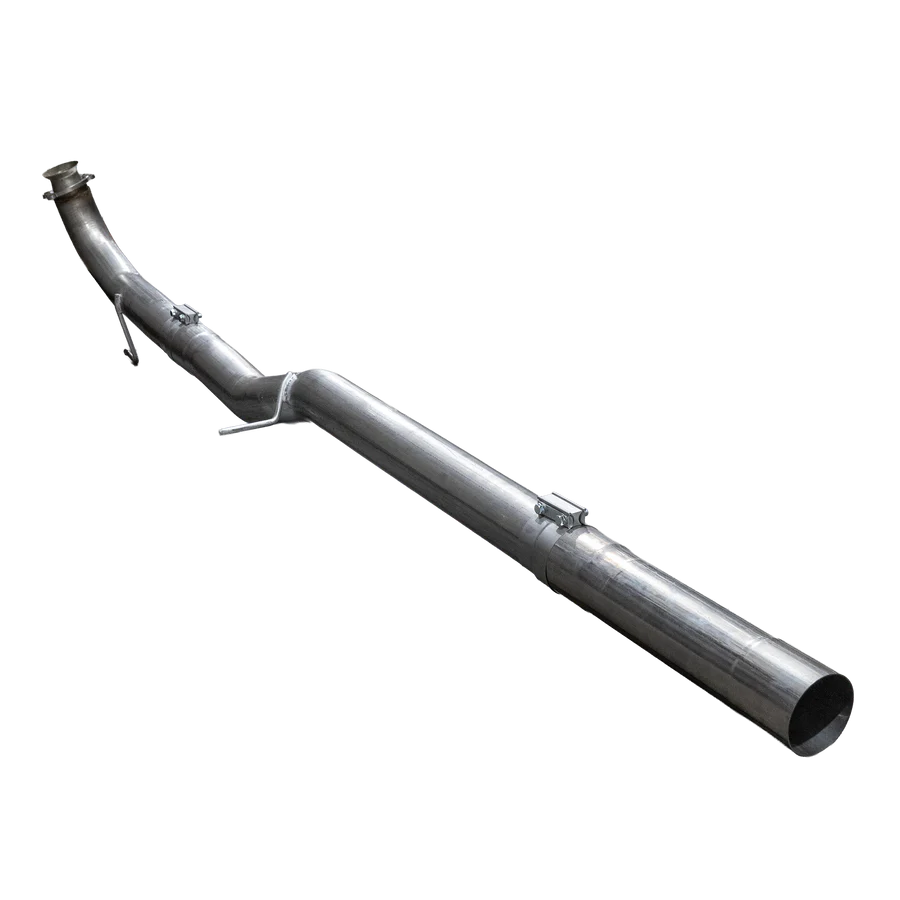 2017-2023 Duramax L5P Dirty 4" Cat & DPF Delete Pipe No Muffler (DDC-3GM17)
