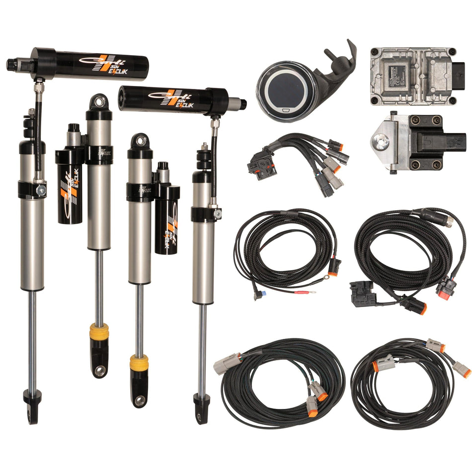 2017-2024 Powerstroke E-Venture Shock Package w/ 1.5-3.5” Lift (CS-FEV25SPKG-LVL-17)