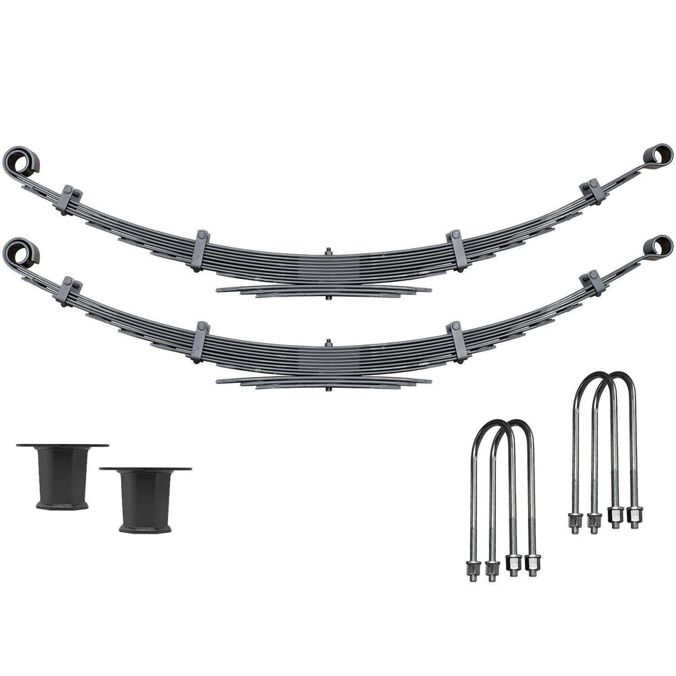 2017-2024 Powerstroke Front Progressive Leaf Spring Kit w/ 3" Lift (CS-FFSP-17)