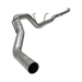 2019-2021 Cummins 6.7L 4" Flex Pipe Back Single No Muffler (FLO-890NM) - Mel's Manufacturing