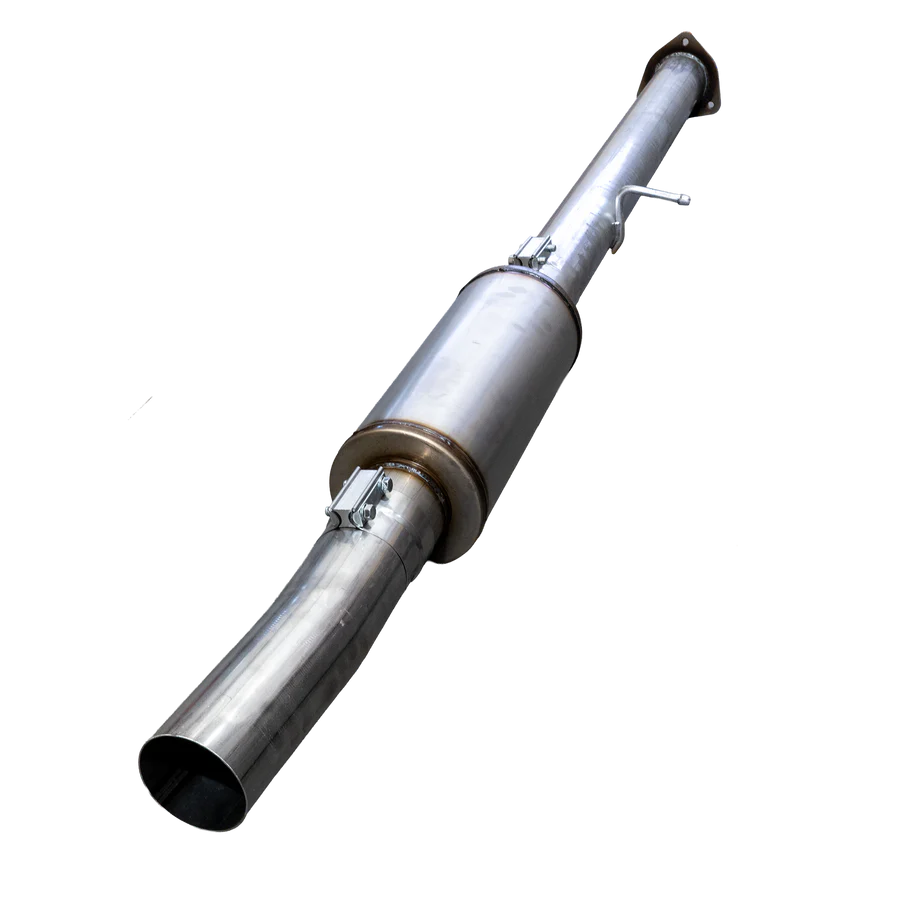 2013-2018 Cummins 6.7L Dirty 4" Cat & DPF Delete w/ Muffler (DDC-3D13M)