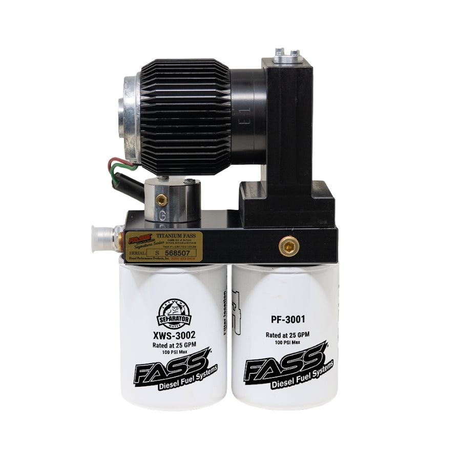 2005-2018 & 2021-2024 Cummins FASS No-Drop Titanium Signature Series PLUS 100GPH Fuel System (NDTSPD07100G)