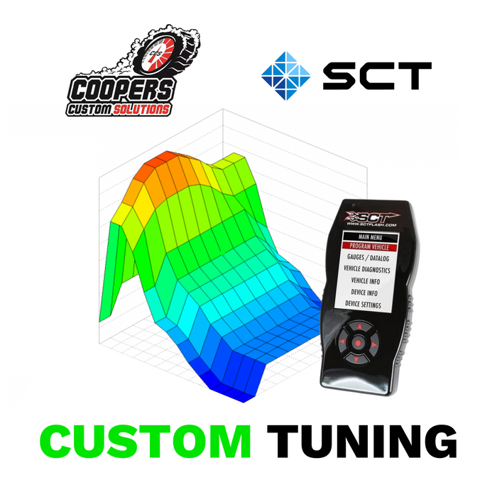 2008-2010 Ford Powerstroke 6.4L SCT Custom Tuning - SCT X4 Only