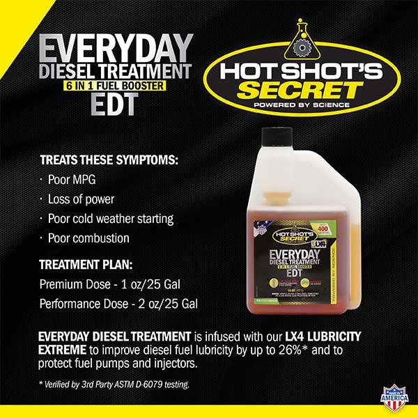 Hot Shot's Secret Everyday Diesel Treatment (HSSEDT04)